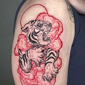 Meu projeto do curso: Tatuagem para principiantes. Un progetto di Design di tatuaggi di Lara Luiza Krummenauer - 10.08.2022