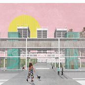 Cordobesodromo - Cordoba, Argentina. Architecture, and Architectural Illustration project by juliarainero2 - 09.01.2022