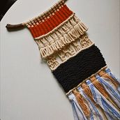 Meu projeto do curso: Introdução ao macramê: criação de um tapete decorativo . Desain Aksesori, Seni, Kerajinan, Desain Interior, Dekorasi, Seni Serat, Macramé, Dan Desain Tekstil proyek oleh Mariana Freitas Duarte - 09.01.2022