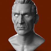 My project for course: Realistic 3D Portraits with ZBrush and KeyShot. 3D, 3D Modeling, and 3D Character Design project by Khánh Hứa - 08.31.2022