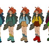 Mon projet du cours : Dessin de personnages avec du caractère. Design de personagens, Esboçado, Desenho, Stor, telling, Stor, board, Desenho artístico, e Narrativa projeto de Alice Martin - 02.09.2022
