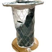 My project for course: Geometric Handmade Molds: Design 3D-faceted Objects. Design, Accessor, Design, Arts, Crafts, Fine Arts, Interior Design, Decoration, Interior Decoration, and DIY project by Donna Clerkin - 09.02.2022