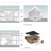 Mi proyecto del curso: Diseño y modelado arquitectónico 3D con Revit. 3D, Architecture, Interior Architecture, 3D Modeling, Digital Architecture, and ArchVIZ project by Karina Hdz - 08.30.2022