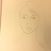 A doodle of a girl. Un projet de Illustration traditionnelle de Olivia Cornejo - 02.09.2022