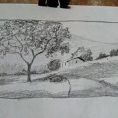 Meu projeto do curso: Pintura de paisagem a óleo: explore o poder da luz - Indo para casa. Projekt z dziedziny Malarstwo olejowe użytkownika marcos motta - 03.09.2022