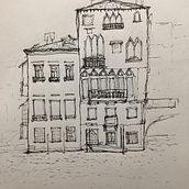 Mi proyecto del curso: dibujo arquitectónico expresivo con marcadores de colores. Sketching, Drawing, Architectural Illustration, Sketchbook & Ink Illustration project by nicolas parra - 09.03.2022