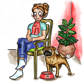 Mein Kursprojekt: Illustriere und schreibe ein Kinderbuch. Een project van Traditionele illustratie, Ontwerp van personages, Redactioneel ontwerp, Schrijven,  Tekening, Stor, board, Kinderillustratie, Verhaallijn, Creatief schrijven y Kinderliteratuur van Yvonne Schütt - 03.09.2022