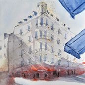 Mi proyecto del curso: Dibujo arquitectónico con acuarela y tinta. Sketching, Drawing, Watercolor Painting, Architectural Illustration, Sketchbook & Ink Illustration project by Cristian Schuckman - 09.03.2022