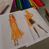 design clothing . Un proyecto de Ilustración tradicional y Diseño de Stella Tzani - 31.08.2022