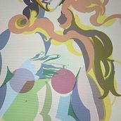 Mi proyecto del curso: Retrato geométrico con Procreate. Traditional illustration, and Digital Illustration project by aneth_diaz - 09.04.2022