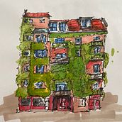 Housesketcher course practice. Sketching project by Artem Shramko - 09.04.2022