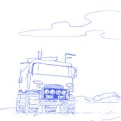 WIP Page drafts - Altan's Trailer. Traditional illustration project by S J Smith - 09.04.2022