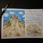 Il mio progetto del corso: Diario di viaggio ad acquerello. Traditional illustration, Watercolor Painting, Architectural Illustration, and Sketchbook project by valerosa0790 - 09.04.2022