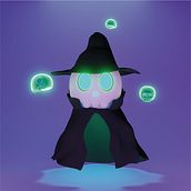 Meu projeto do curso: Criação de personagens Kawaii em 3D com Blender. Un progetto di Illustrazione tradizionale, Character design, Illustrazione digitale, Modellazione 3D e Manga di Luís Ricardo Brandão Lopes - 03.09.2022