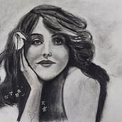 My project for course: Artistic Charcoal Portraiture: Creating Atmosphere. Traditional illustration, Fine Arts, Drawing, Portrait Drawing, Realistic Drawing, and Artistic Drawing project by loraxman - 09.03.2022
