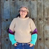 Mi proyecto del curso: Crochet: crea prendas con una sola aguja. Design de moda, Tecido, DIY, Crochê, e Design têxtil projeto de Ana Laura Solis - 01.12.2022