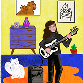 Mi proyecto del curso: Ilustración digital colorida en Procreate . % mariaelenarc tarafından hazırlanan Geleneksel illüstras, on, Çizim, Dijital İllüstras, on, Ve Dijital Çizim projesi - 08.27.2022