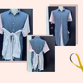 My project for course: Textile Design: Upcycling Clothes with resizing and repurpose clothing. Fashion Design, Upc, cling, and Textile Design project by Tessa Aquino Napa - 09.05.2022