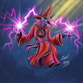 "Orco" - Fanart . Traditional illustration, Children's Illustration, Comic, Video Games, Digital Illustration, Digital Drawing, and Digital Painting project by Adrian Sonnberger - 09.05.2022