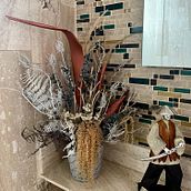 Mi proyecto del curso: Diseño de centros con flores secas y preservadas. Interior Design, L, scape Architecture, Decoration, DIY, Floral, and Plant Design project by Monica Uribe - 09.05.2022