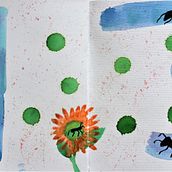 Mon projet du cours : Croquis créatifs à l'aquarelle pour débutants. Traditional illustration, Sketching, Creativit, Drawing, Watercolor Painting, and Sketchbook project by tatevik - 09.05.2022