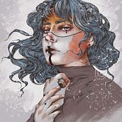 Mi proyecto del curso: Técnicas de ilustración con acuarela digital. Un proyecto de Ilustración tradicional, Ilustración digital, Pintura a la acuarela, Dibujo de Retrato y Dibujo digital de Mar Sotelo - 05.09.2022