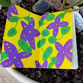 My project for course: Botanical Patterns in a Sketchbook: Conquer the Blank Page. Ilustração tradicional, Pattern Design, Ilustração botânica, e Sketchbook projeto de Florine Sanchez - 04.09.2022