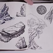 Il mio progetto del corso: Sketchbook fantastico: disegna personaggi con l'immaginazione. Traditional illustration, Creativit, Drawing, and Sketchbook project by anna_st - 09.06.2022