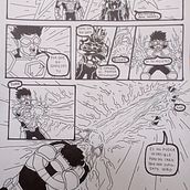 Mi proyecto del curso: Dibujo a lápiz para cómics de superhéroes. Traditional illustration, Comic, Pencil Drawing, and Drawing project by Carlos Velásquez Sánchez - 09.06.2022