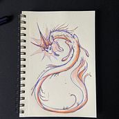 Mi proyecto del curso: Sketchbook fantástico: dibuja personajes desde la imaginación. Traditional illustration, Creativit, Drawing, and Sketchbook project by Christian Salinas - 09.06.2022