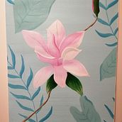 Mein Kursprojekt: Botanische Malerei mit Acrylfarben. Traditional illustration, Fine Arts, Painting, Acr, lic Painting, and Botanical Illustration project by manu_honda_13 - 09.06.2022