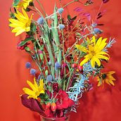 Mi proyecto del curso: Creación de ramos de flores desde cero. Floral, Plant Design, and Design project by Grismeiry Aza de Nippe - 09.06.2022