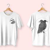 Diseño de remeras. Traditional illustration, and Design project by Iván Barrios - 07.04.2022