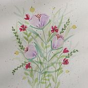 Mon projet du cours : Création d’une composition florale à l’aquarelle. Un projet de Illustration traditionnelle, Beaux Arts, Peinture, Aquarelle, Illustration botanique et Illustration naturaliste de FR - 07.09.2022