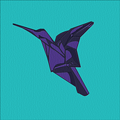 Paper hummingbird Ein Projekt aus dem Bereich Design, H, werk, Grafikdesign und Digitales Design von E Tomas Renteria - 04.04.2022