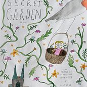 Final book cover for my interpretation of The Secret Garden . Traditional illustration, Fine Arts, Painting, Pencil Drawing, Drawing, Watercolor Painting, Children's Illustration, and Narrative project by sunburntlemur5 - 09.07.2022