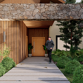 Meu projeto do curso: Pós-produção arquitetônica com SketchUp e Photoshop. Un progetto di 3D, Architettura, Modellazione 3D, Architettura digitale, Progettazione 3D e ArchVIZ di Arthur Ferreira - 06.09.2022