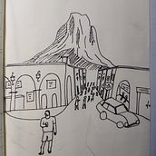 Avances en el cuaderno de dibujo. Pencil Drawing, Drawing, Creating with Kids, and Sketchbook project by Jose Antonio Aranda - 09.05.2022