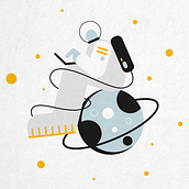 Big Bang Conversion. Un proyecto de Ilustración tradicional, Diseño y UX / UI de Trini García - 07.09.2022