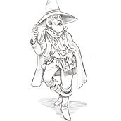 Mein Kursprojekt: Concept Art: Character Design und Worldbuilding. Traditional illustration, Character Design, Digital Illustration, Concept Art, Digital Drawing, and Digital Painting project by bpaulat - 09.07.2022