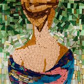 Rück(en)blick - Mosaic (artwork in process). Interior Decoration, and Creativit project by Kathrin W. - 09.07.2022