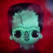 Germancito Munster. Design de personagens, Ilustração tradicional, Costura, e Fotografia projeto de zarella solís - 18.10.2020