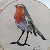 Mi proyecto  Pintar con hilo: técnicas de ilustración textil. Traditional illustration, Embroider, and Textile Design project by Maria Cristina Diaz - 09.08.2022