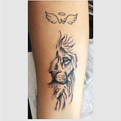 Mi proyecto del curso: Técnicas de tatuaje blackwork con línea fina. Tattoo Design project by Gianpierre De la Cruz López - 09.08.2022