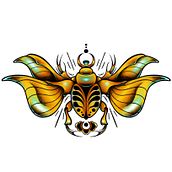 Mi proyecto del curso: Diseño de tatuajes artísticos con efectos dorados en Procreate. Un proyecto de Ilustración tradicional, Ilustración digital y Diseño de tatuajes de Jose Luis García Ledesma - 08.09.2022