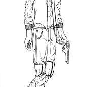 My project for course: The Art of Manga: Drawing Unique Characters. Un progetto di Character design, Disegno a matita, Disegno, Illustrazione con inchiostro e Manga di Zahra Yarahmady - 06.09.2022