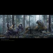 Mystery of misty forest. Un progetto di Arte concettuale e Matte painting di amirgarusian - 08.09.2022