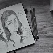 FANART: Giselle from AESPA . Traditional illustration, Pencil Drawing, and Drawing project by Antonia Hernandez - 09.08.2022