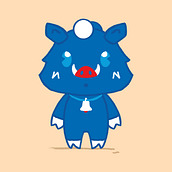 ¡Milo! Yuru Kyara de @som.otakuboi. Un progetto di Design, Illustrazione tradizionale, Character design, Illustrazione vettoriale e Manga di Martin Juni Espigares - 08.09.2022