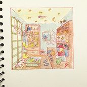 Mi proyecto del curso: El arte del sketching: transforma tus bocetos en arte. Traditional illustration, Pencil Drawing, Drawing, and Sketchbook project by Johan Pardo Cuartas - 09.07.2022